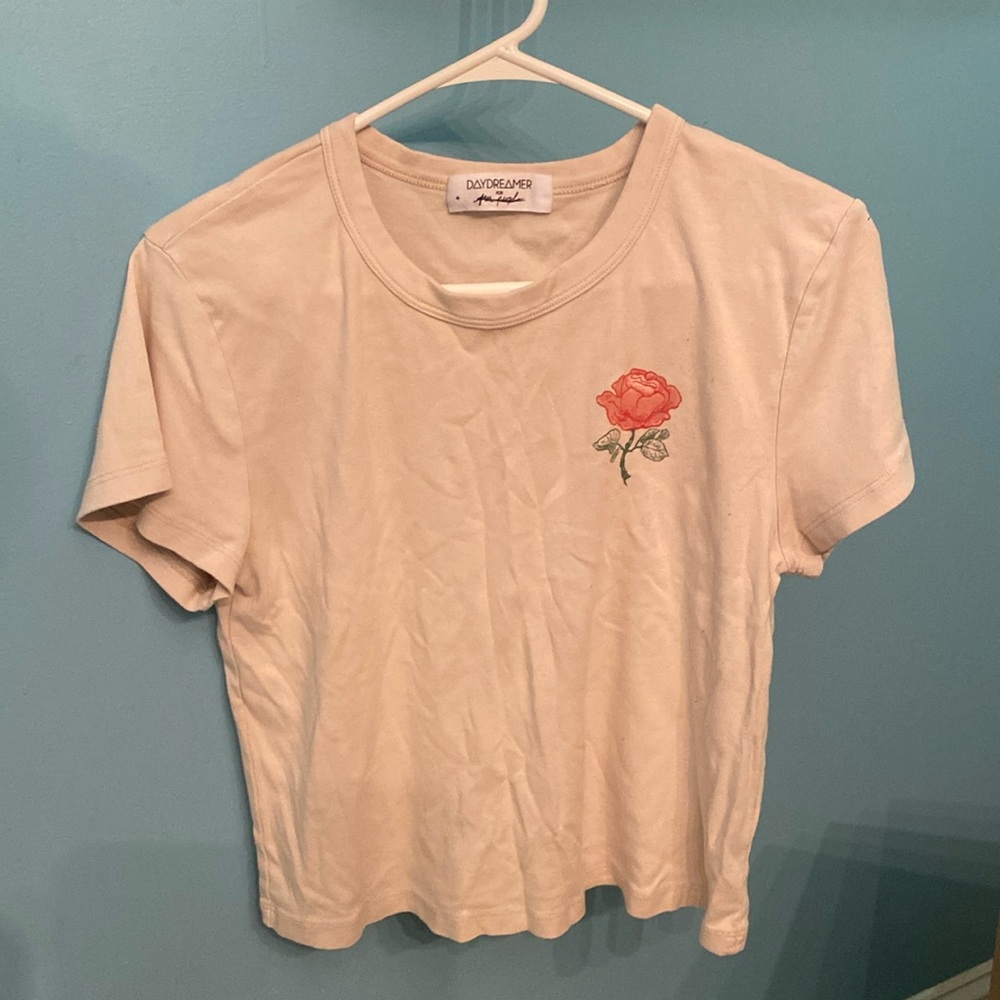 Daydreamer by free people Lady Luck cropped tshirt